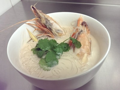 Tom Kha King Prawns