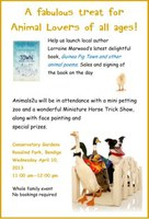 Book launch Wednesday 10th April